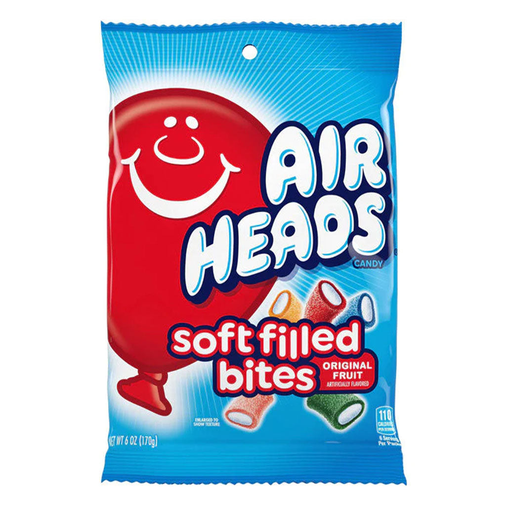 Airheads - Soft Bites Filled Peg Bag (6oz)
