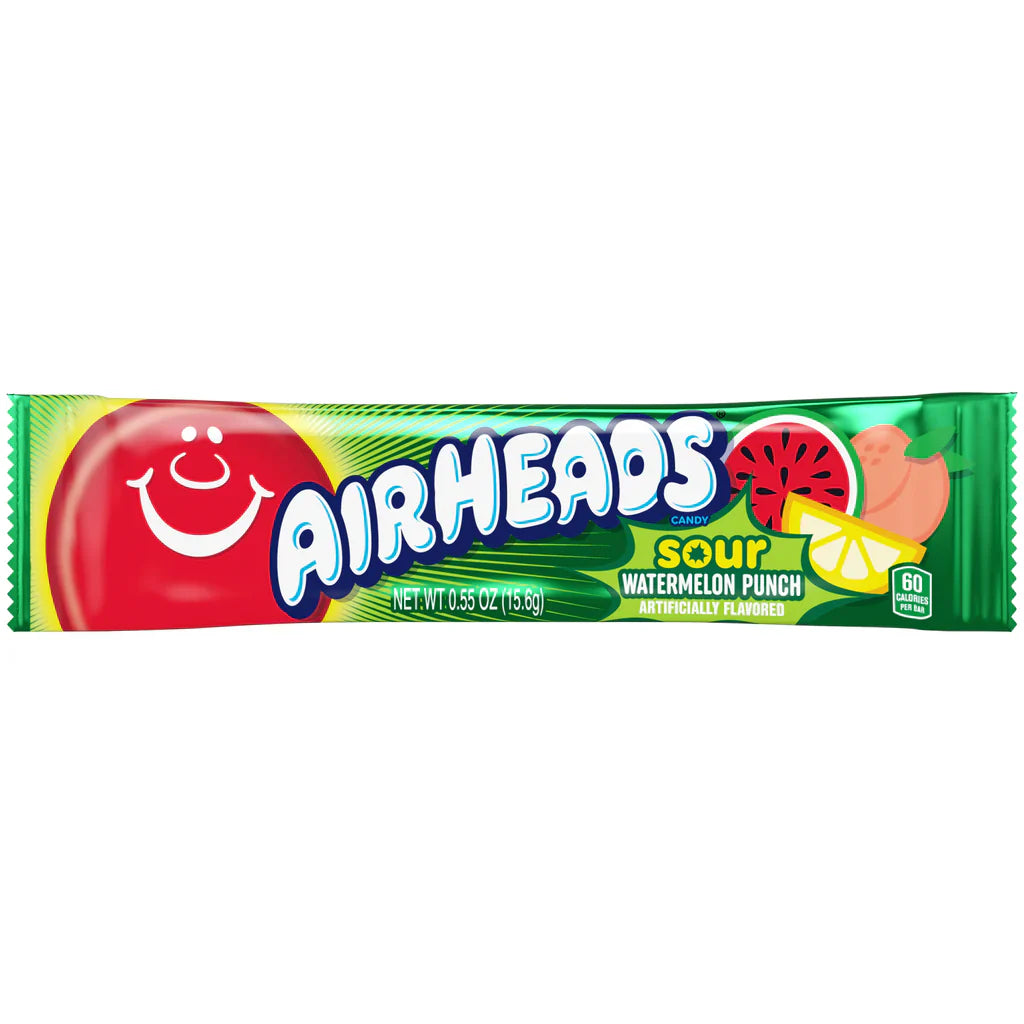 Airhead - Sour Watermelon Punch ($.35) (.55oz)