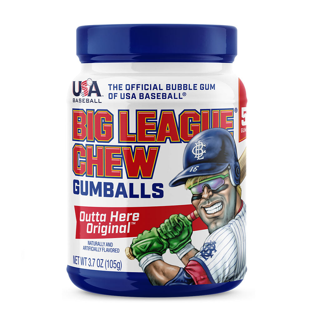 Big League Chew - 55ct Mini Gumballs ToGo Cup