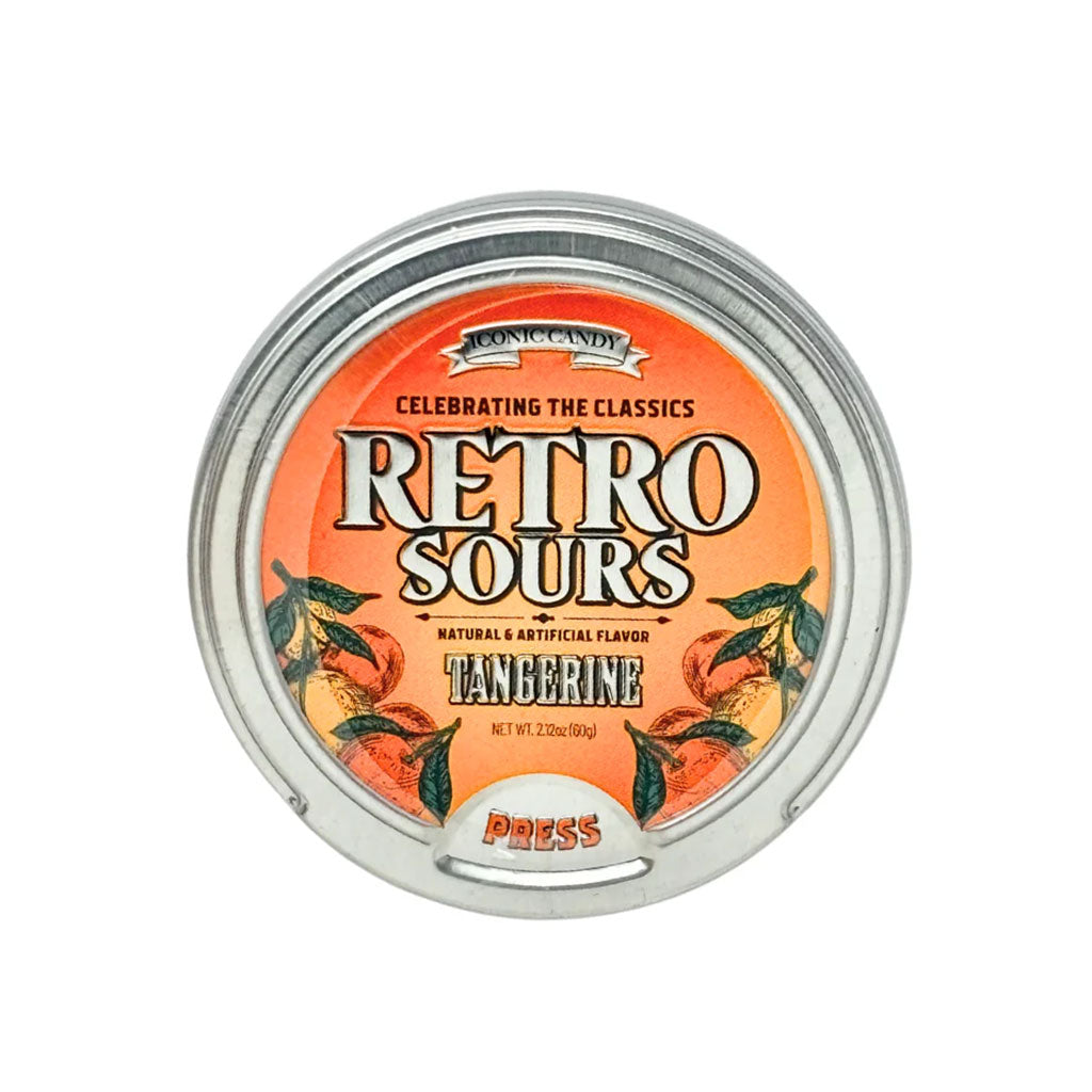 Retro Sours Tin - Tangerine (2.12oz)