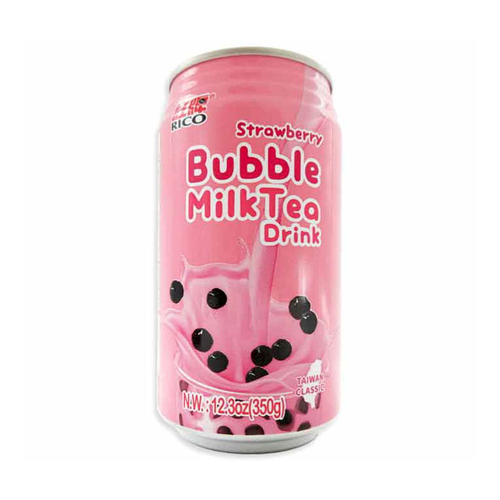 Rico Bubble Tea - Tapioca Strawberry (12.3oz)