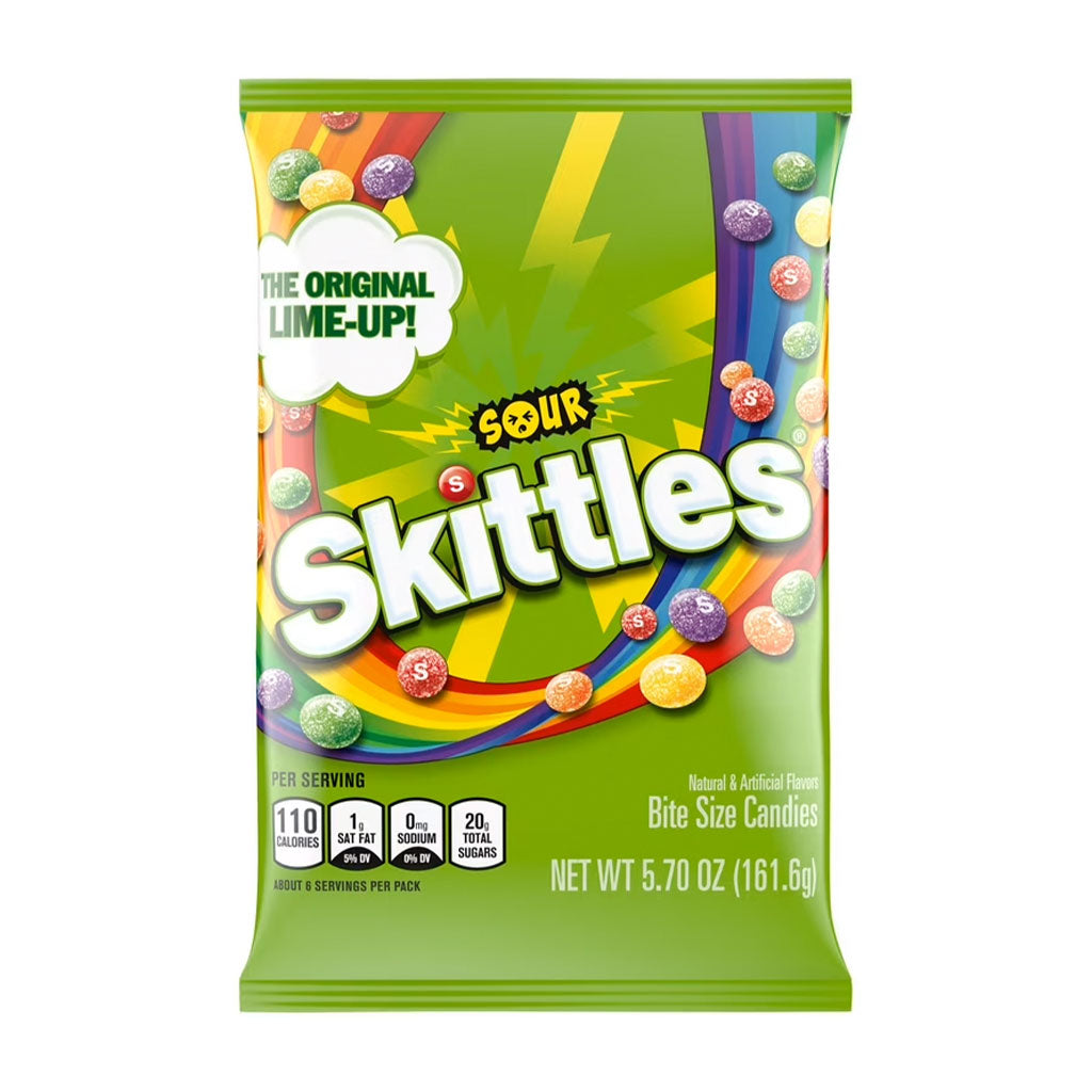 Skittles - Sour Peg Bag (5.7oz)