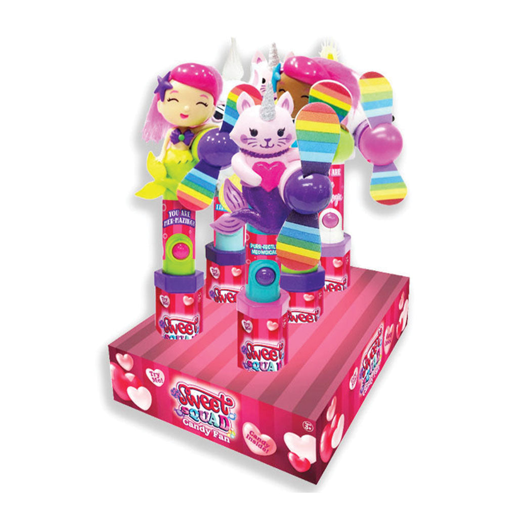 Sweet Squad - Unicorn & Llama Candy Fan (.53oz)