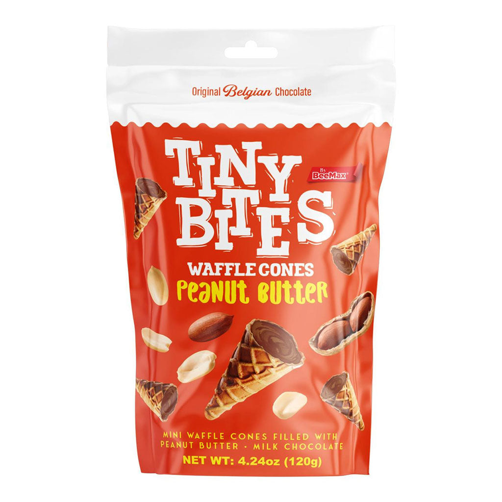 Tiny Bites - Waffle Cones Peanut Butter Chocolate (4.24oz)
