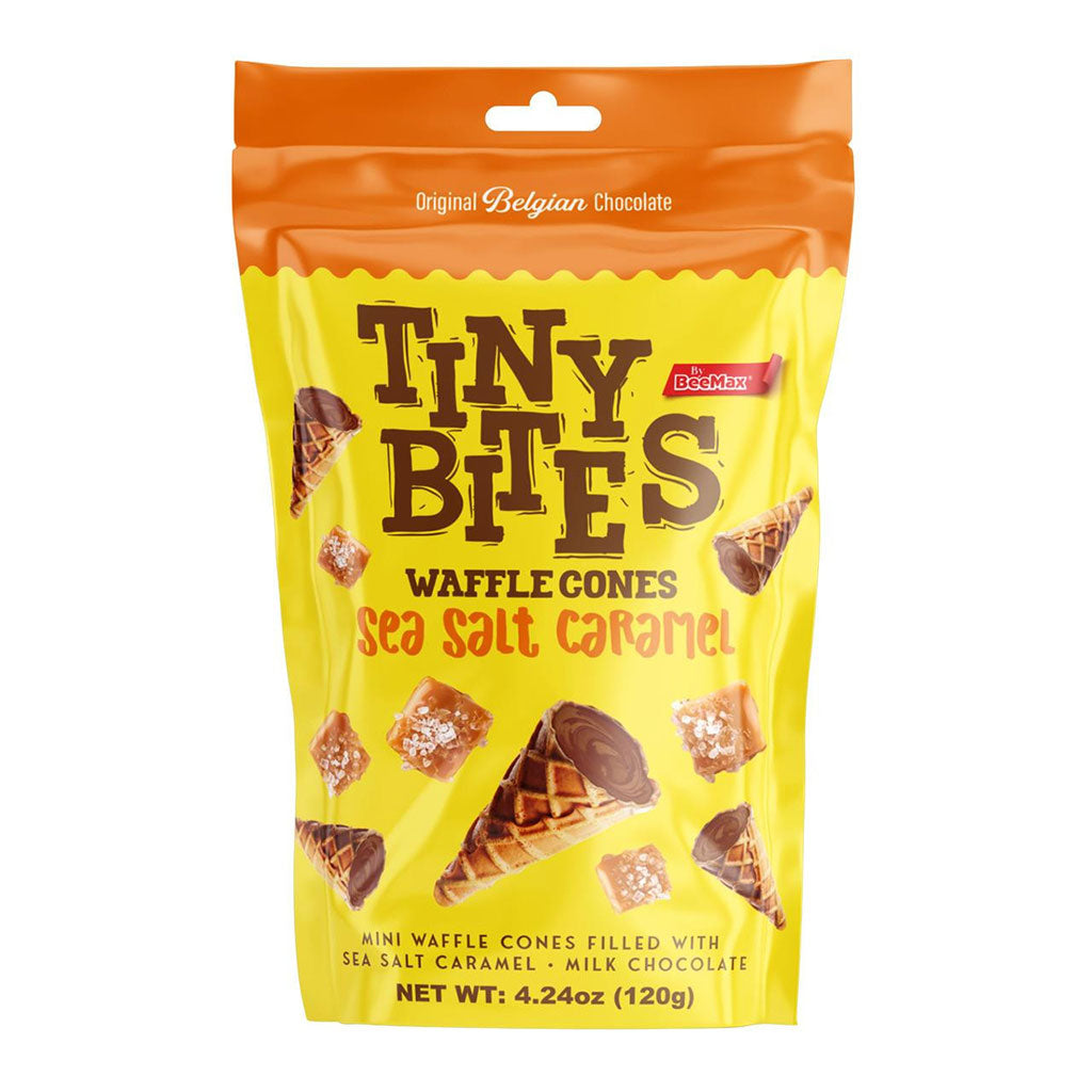 Tiny Bites - Waffle Cones Sea Salt Caramel (4.24oz)