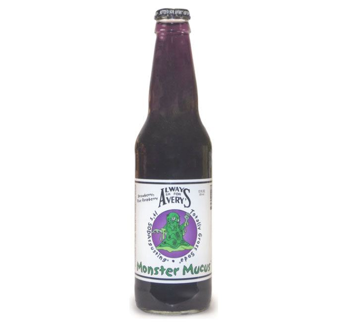 Averys - Monster Mucus Soda (Strawberry Blue Raspberry) (12oz) – Uncle ...