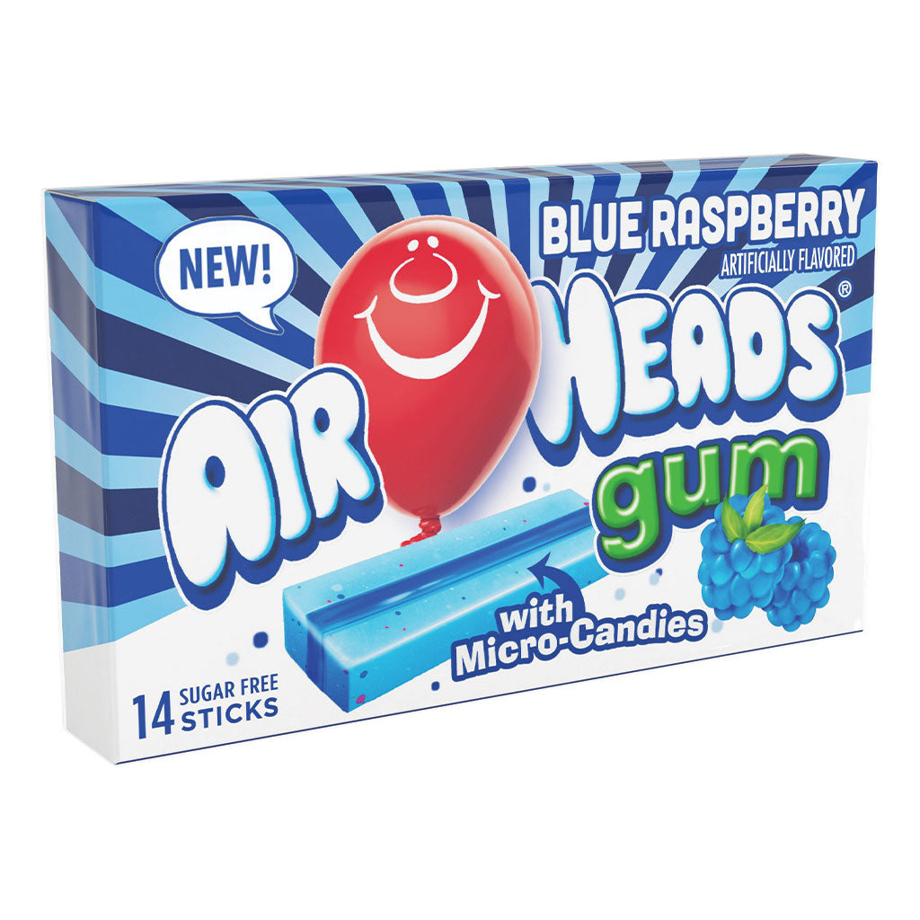 Blue Raspberry Guma Airheads - Blue Raspberry Gum – Uncle Joe's Candy