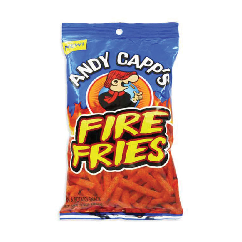 Andy Capp - Fire Fries Peg Bag (3oz) – Uncle Joe's Candy