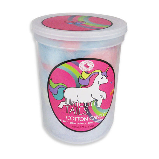 CSB - Unicorn Tails (Grape Apple Cherry Blue Razz) Cotton Candy (1.75oz)