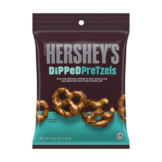 Hershey's - Dipped Pretzels - Milk Chocolate (4.25oz)