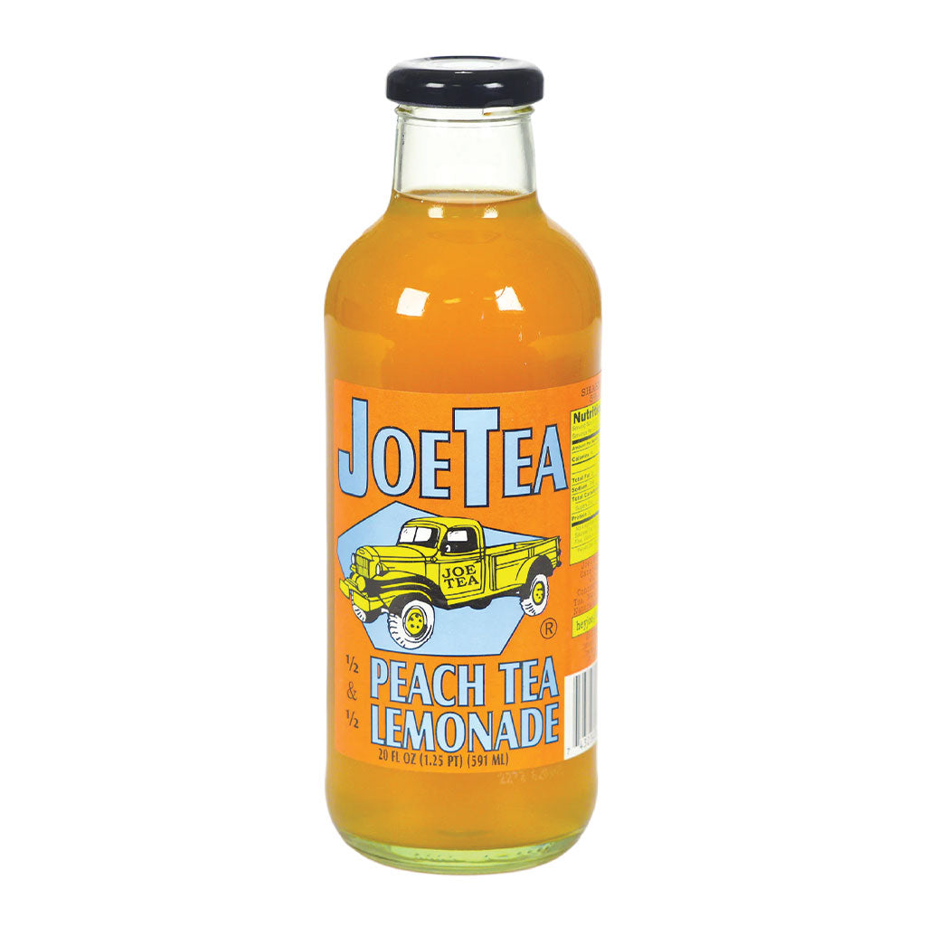 Joe Tea - Half & Half Peach Tea (20oz) – Uncle Joe's Candy