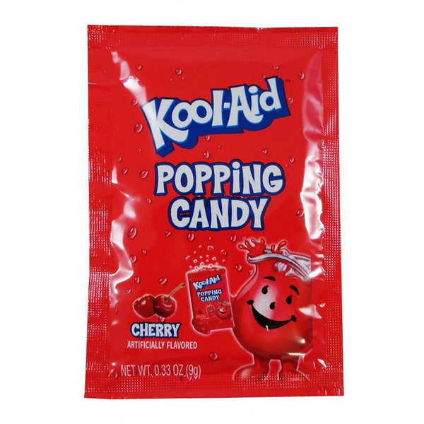 Kool-Aid - Cherry Popping Candy Pouch (0.33oz) – Uncle Joe's Candy