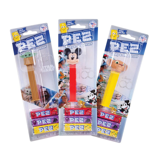 Pez - Disney 100 Assortment Blister Pack (0.87oz)