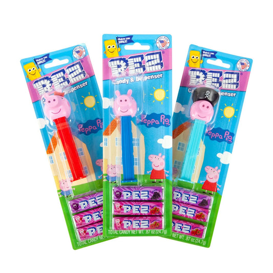 Pez - Peppa Pig Assortment Blister Pack (0.87oz)