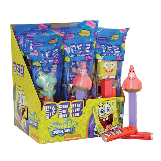 Pez - Spongebob Squarepants Assortment Blister Pack (0.87oz)
