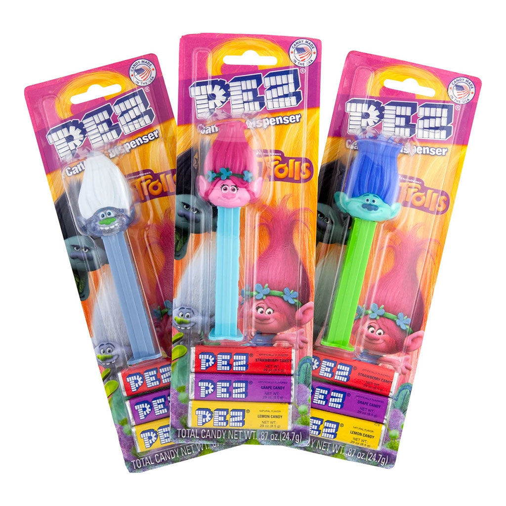 Pez - Trolls Assortment Blister Pack (0.87oz)