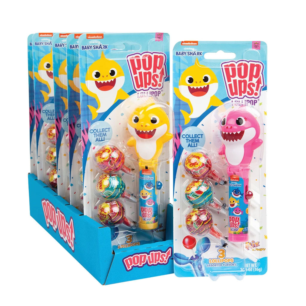 Pop-Ups - Baby Shark Blister Pack (1.26oz)