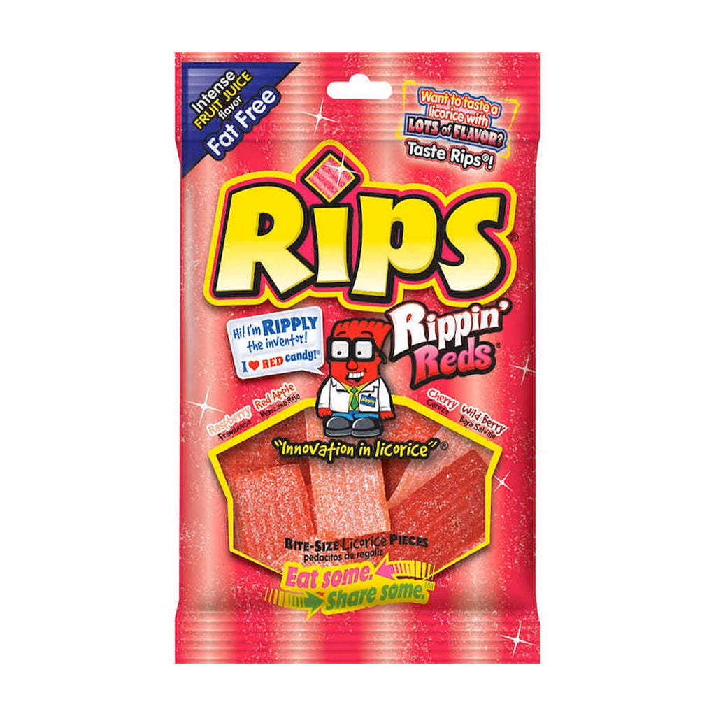 Rips Bites - Reds Peg Bag (4oz)