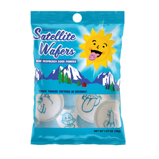 Satellite Wafers - Blue Raspberry Peg Bag (1.27oz)