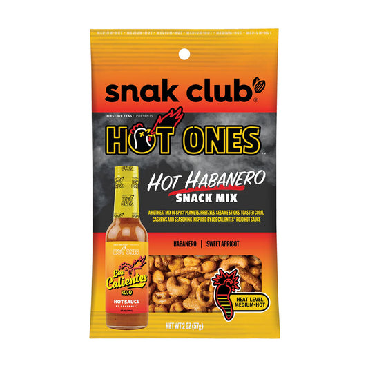 Snak Club Hot Ones - Habanero Snack Mix (2oz)