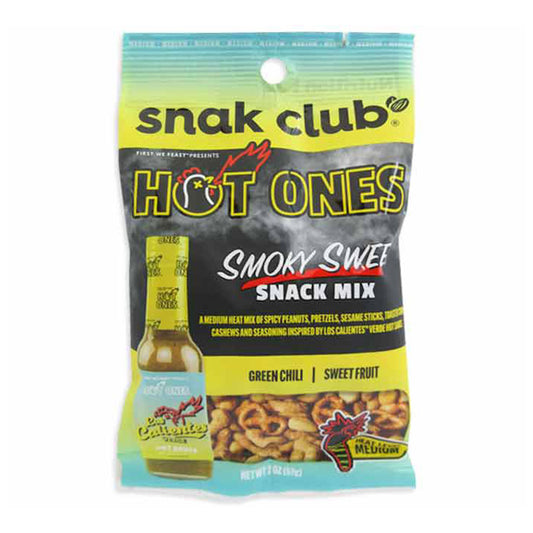 Snak Club Hot Ones -Smoky Sweet Snack Mix (2oz)