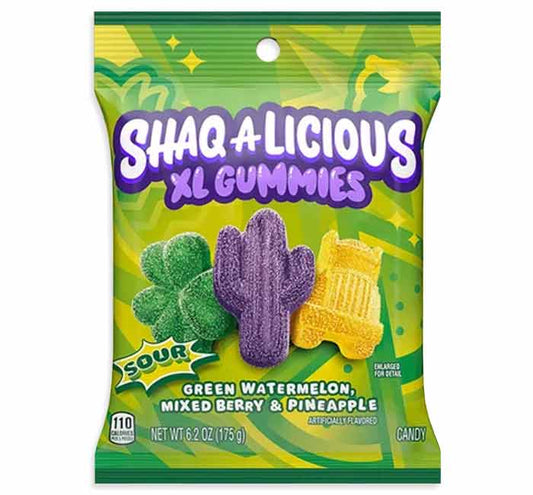 Shaq-a-licious Sour Gummies - (6.2oz)